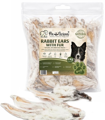 Rabbit ears with fur hair - rabbit,
