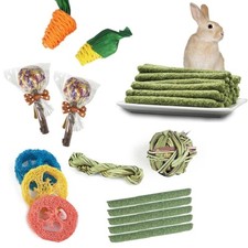 14x Small Animal Chew Toys Set